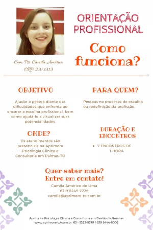 ORIENTAÇÃO VOCACIONAL
